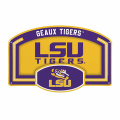 Louisiana State University USA Embossed Steel Wall Sign, 11" x 17"
