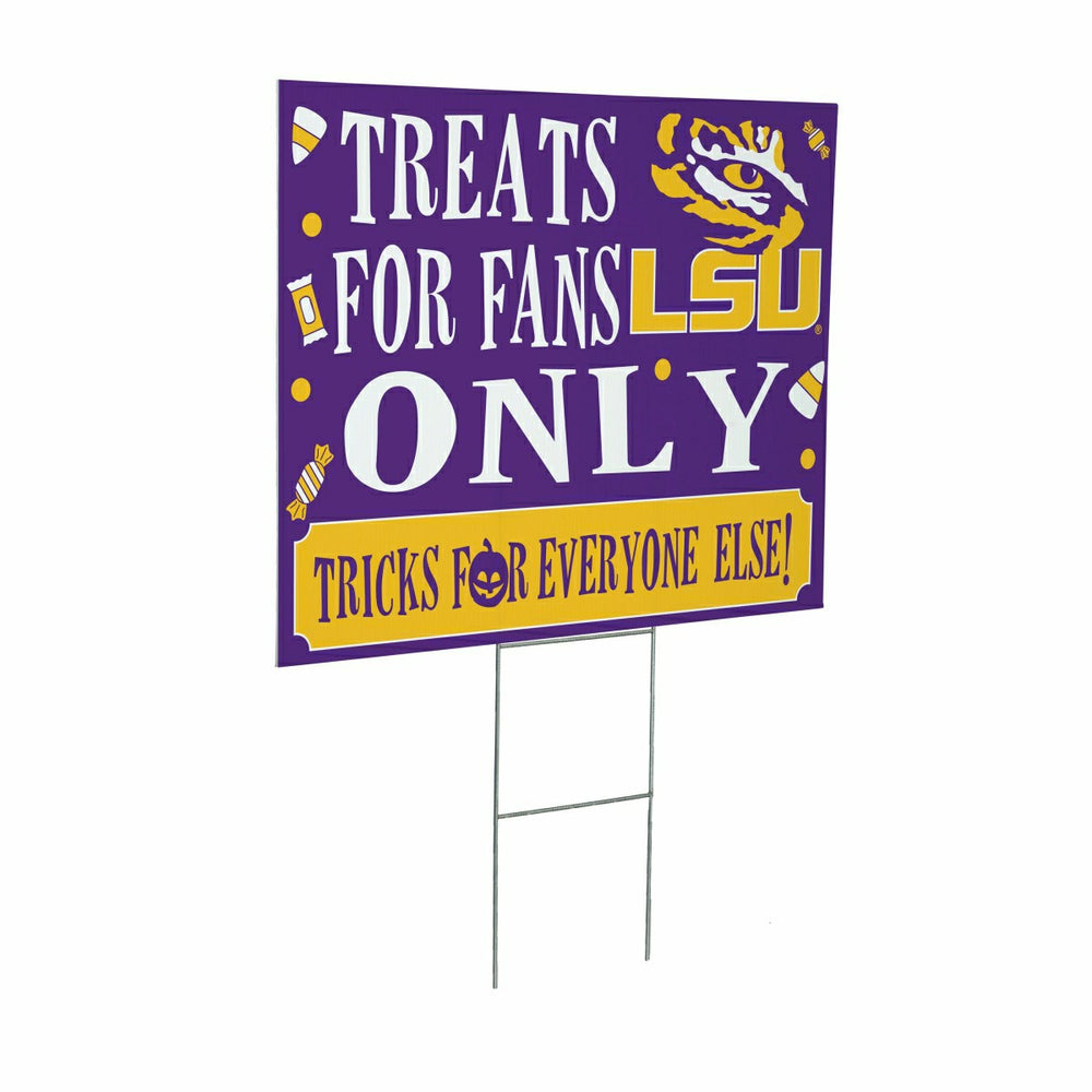 Louisiana State University Yard Sign, Halloween Treats for Fans