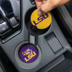 Louisiana State University Car Coaster Set, 2pc