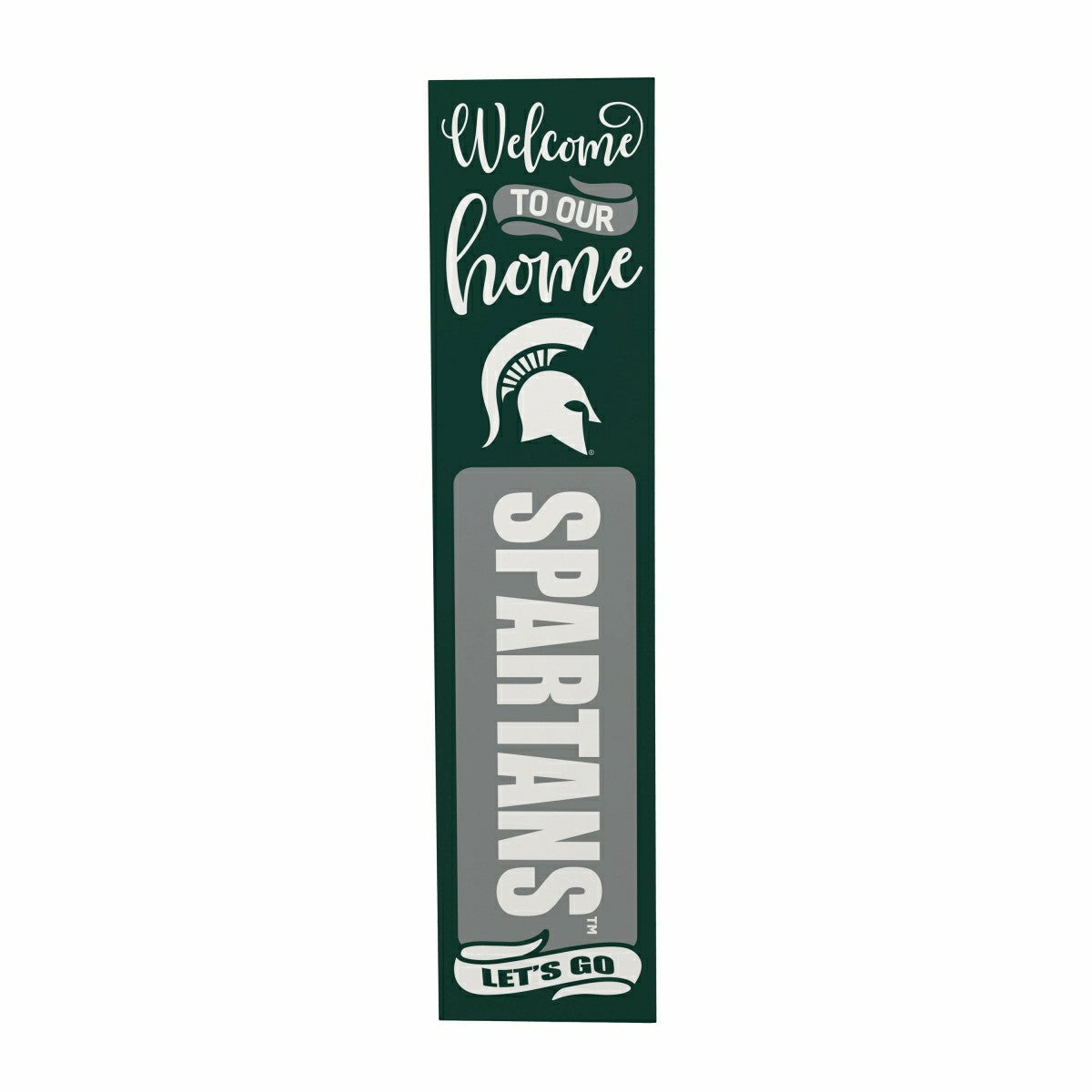 47" Double Sided Leaner, Michigan State University, Halloween