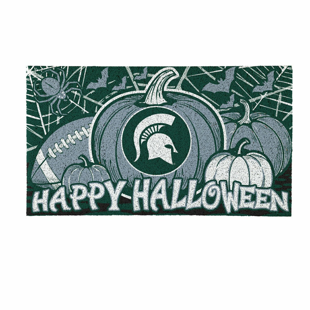 Michigan State University Halloween PVC Mat, 28"x16"