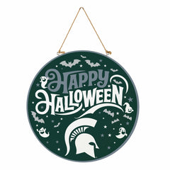 Michigan State University Halloween Round Door Décor with Hanging Rope
