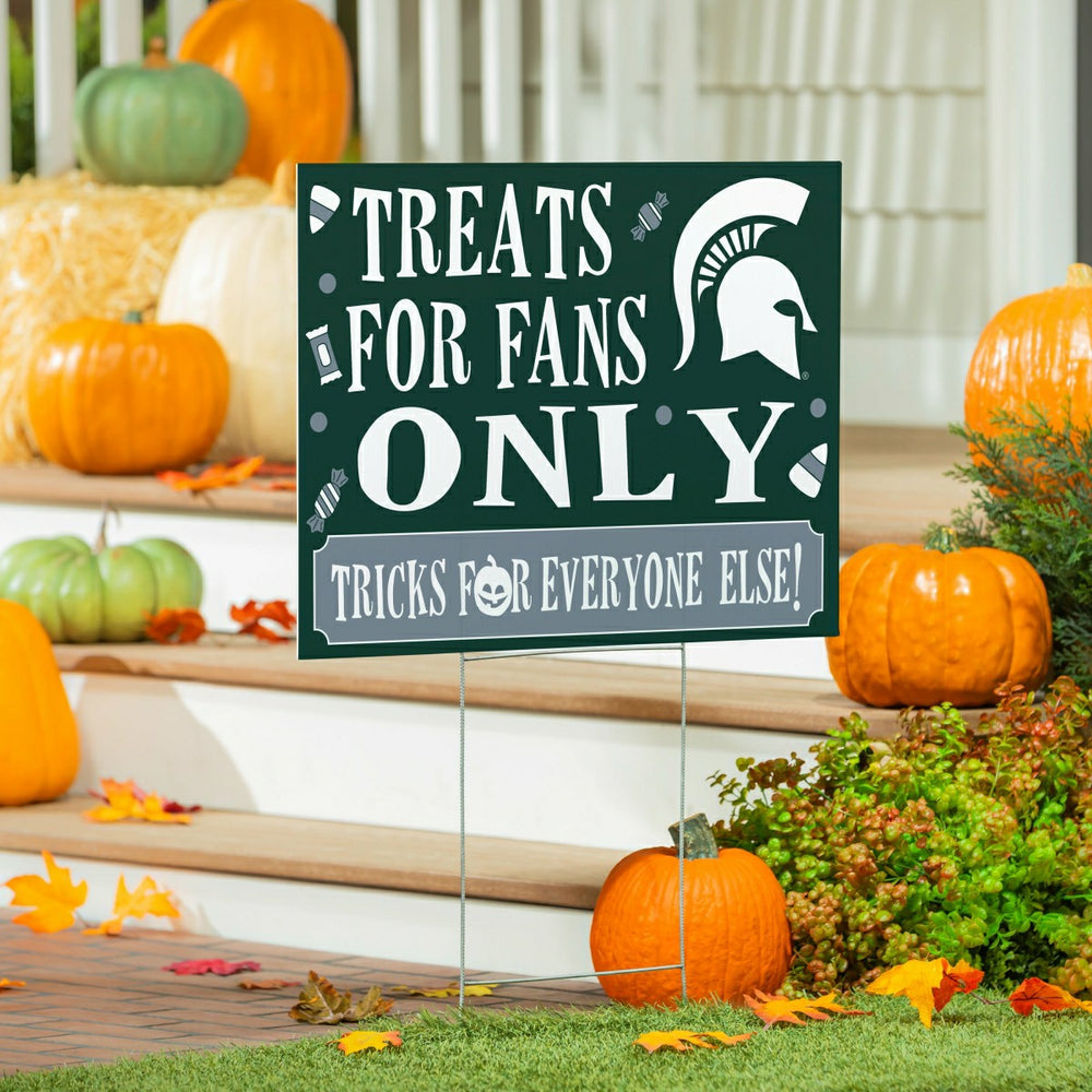 Michigan State University Yard Sign, Halloween Treats for Fans