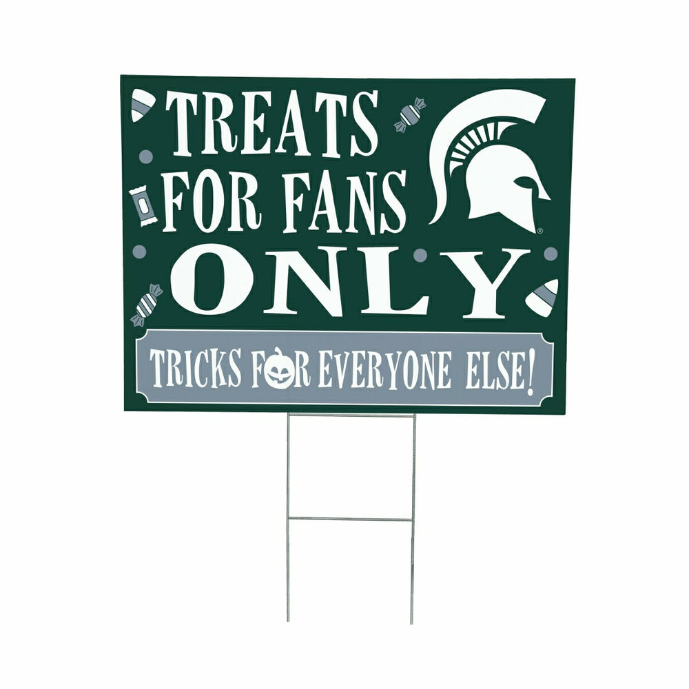 Michigan State University Yard Sign, Halloween Treats for Fans