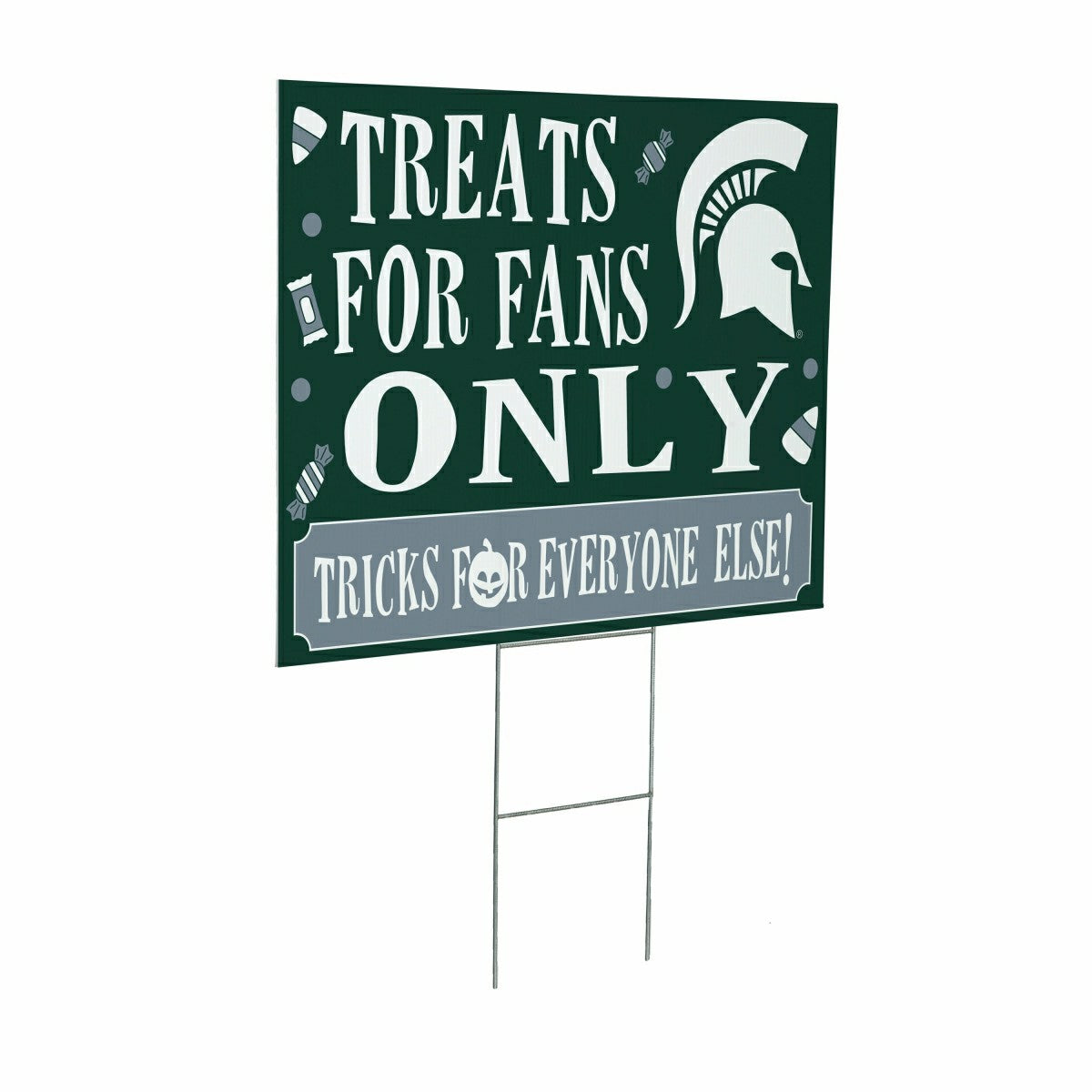 Michigan State University Yard Sign, Halloween Treats for Fans