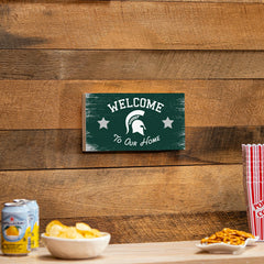 Michigan State University Wood Wall Sign, 6x11