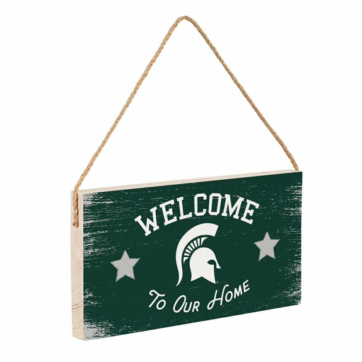 Michigan State University Wood Wall Sign, 6x11