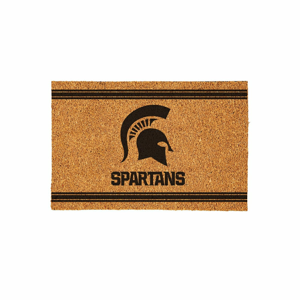 Michigan State University Large One Color Coir Mat, 36"x24"