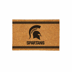 Michigan State University Large One Color Coir Mat, 36"x24"