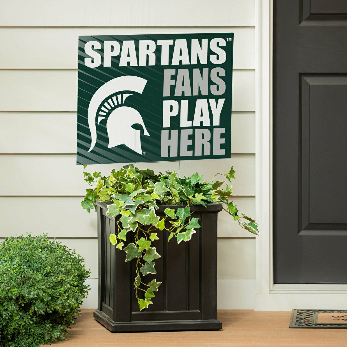 Michigan State University Coroplast Yard Sign "Fans Play Here"