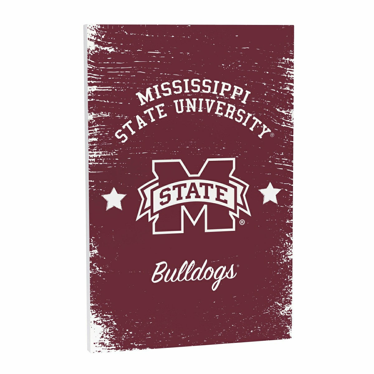 Mississippi State University Wood Wall Sign, 16x24