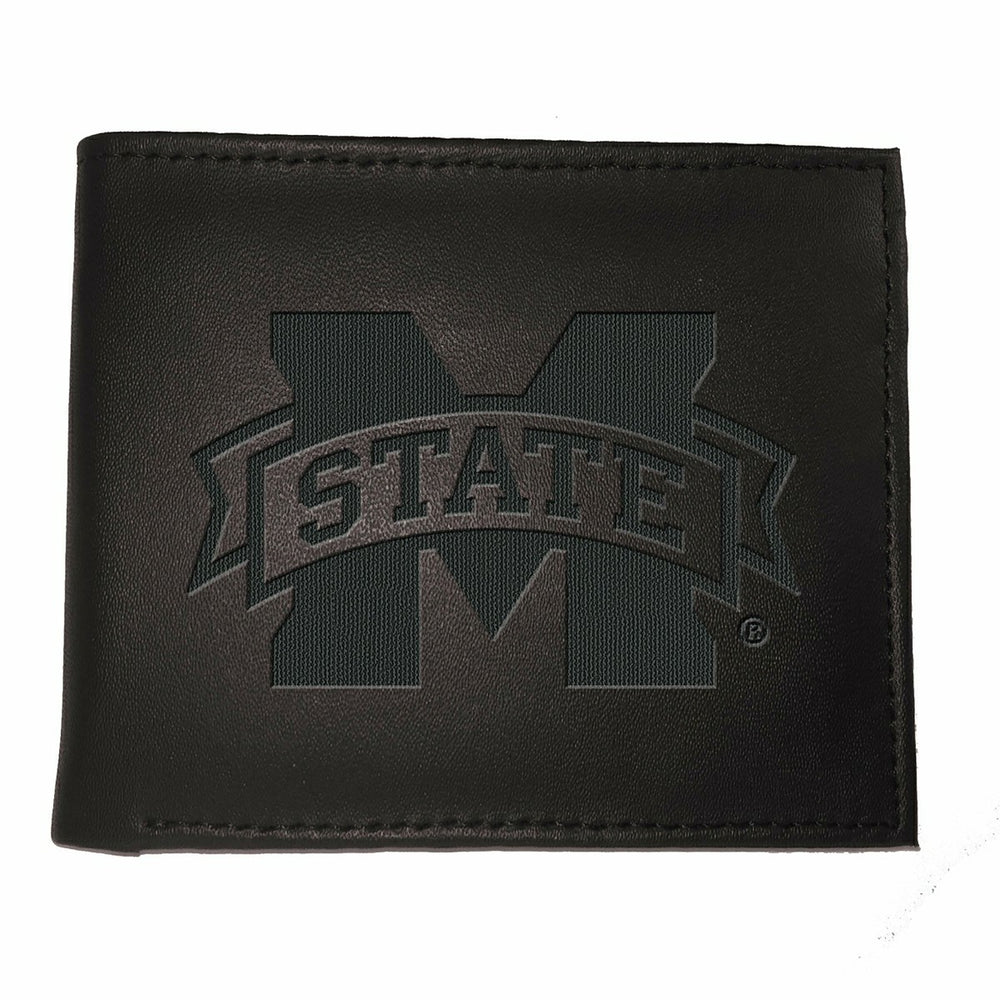 Mississippi State, Bi-Fold Wallet, Black