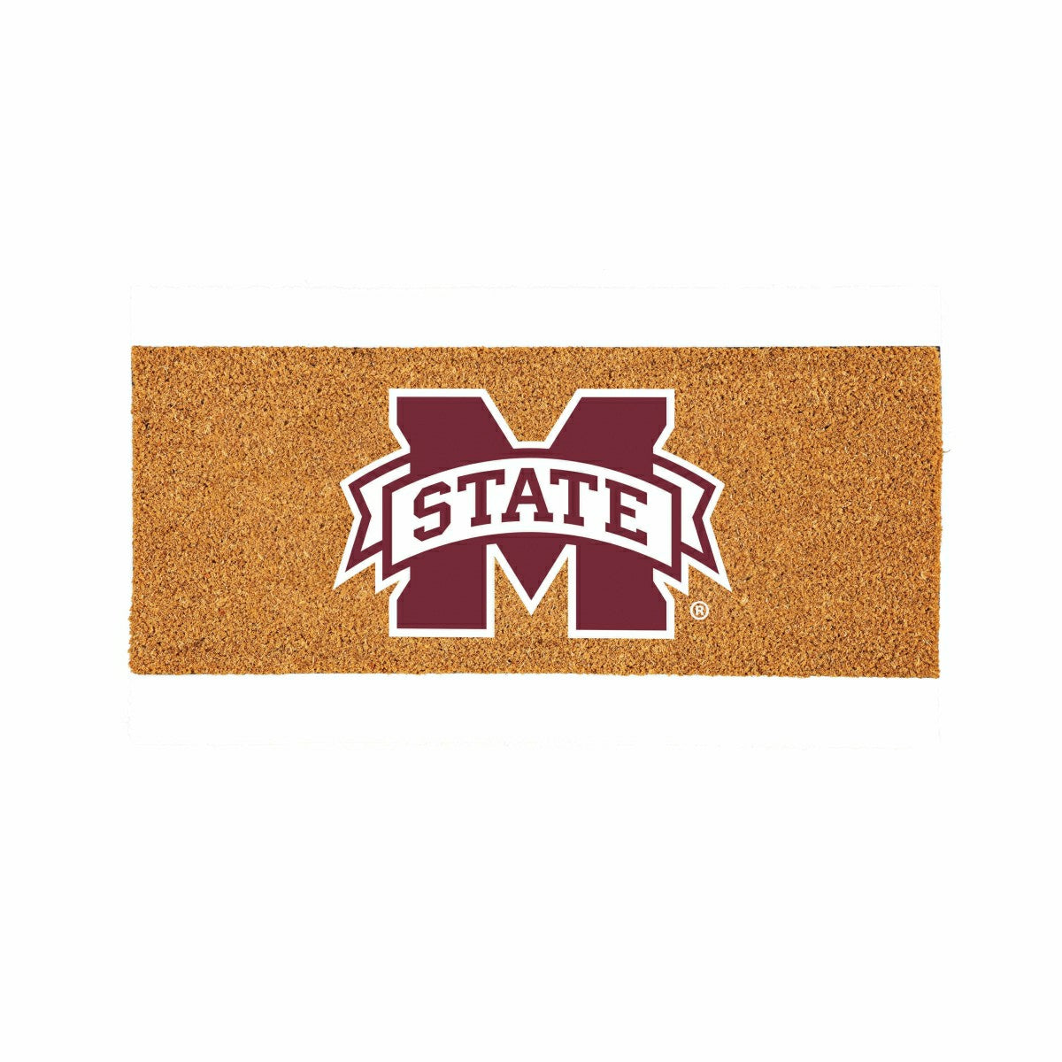Mississippi State University Extra Large Full Color Coir Mat, 60"x24"