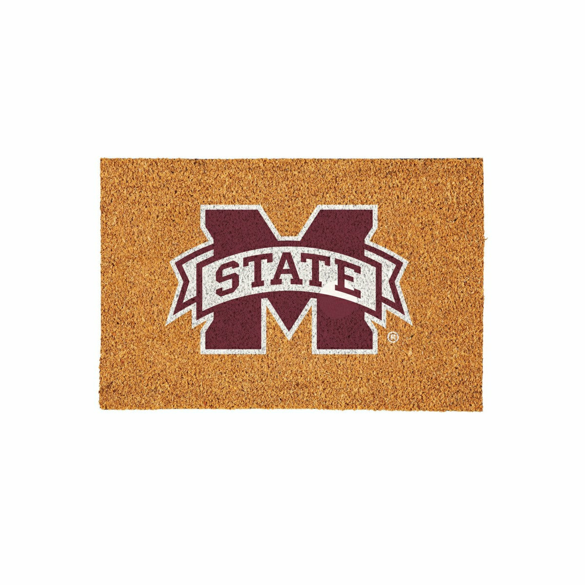 Mississippi State University Large Full Color Coir Mat, 36"x24"