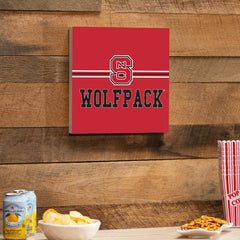 North Carolina State University Wood Wall Sign, 12x12
