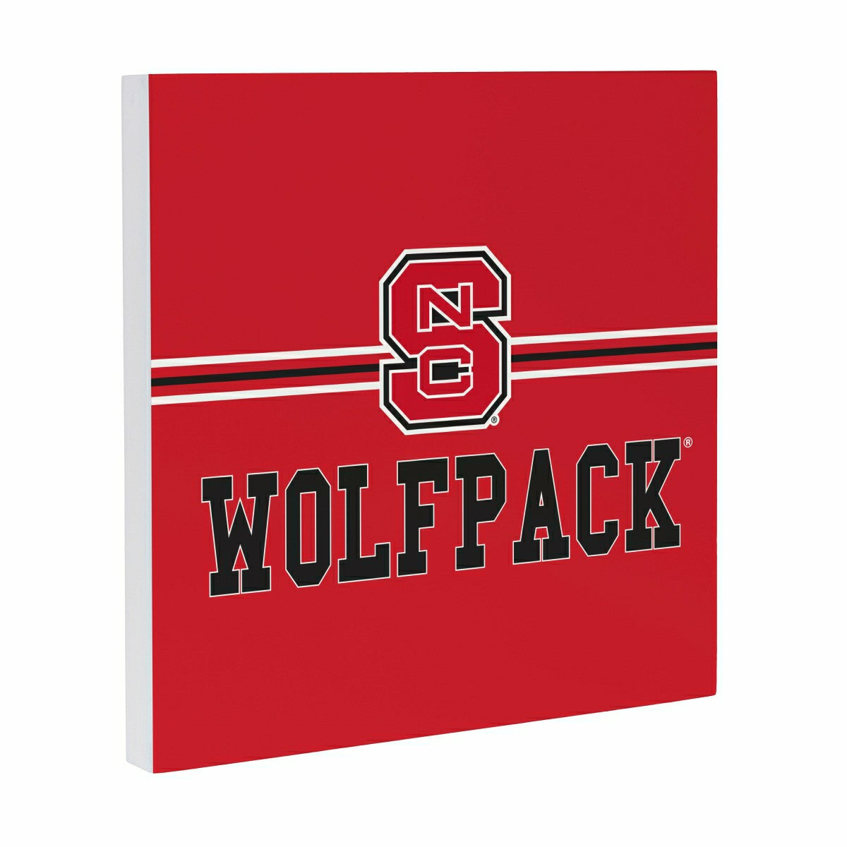 North Carolina State University Wood Wall Sign, 12x12