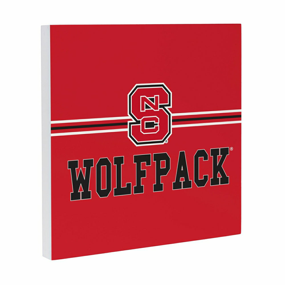 North Carolina State University Wood Wall Sign, 12x12