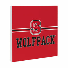North Carolina State University Wood Wall Sign, 12x12