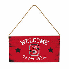 North Carolina State University Wood Wall Sign, 6x11