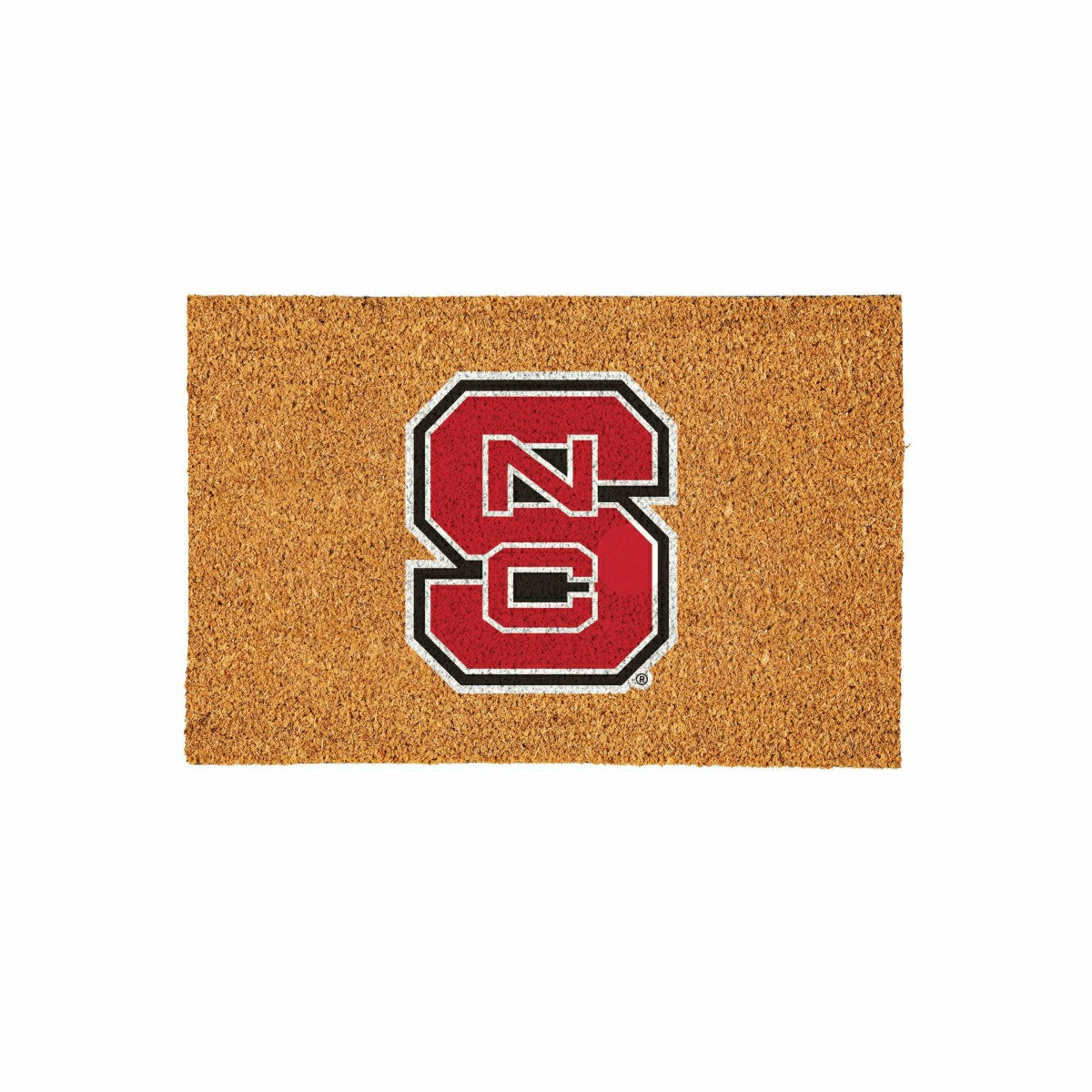 North Carolina State University Large Full Color Coir Mat, 36"x24"