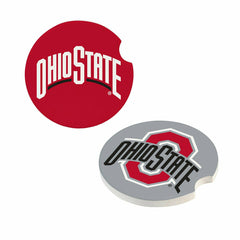 Ohio State University Car Coaster Set, 2pc