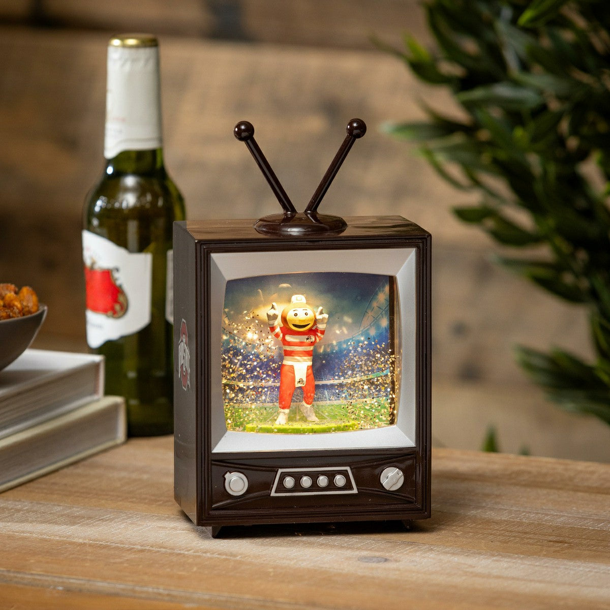 Ohio State University Vintage TV Water Lantern