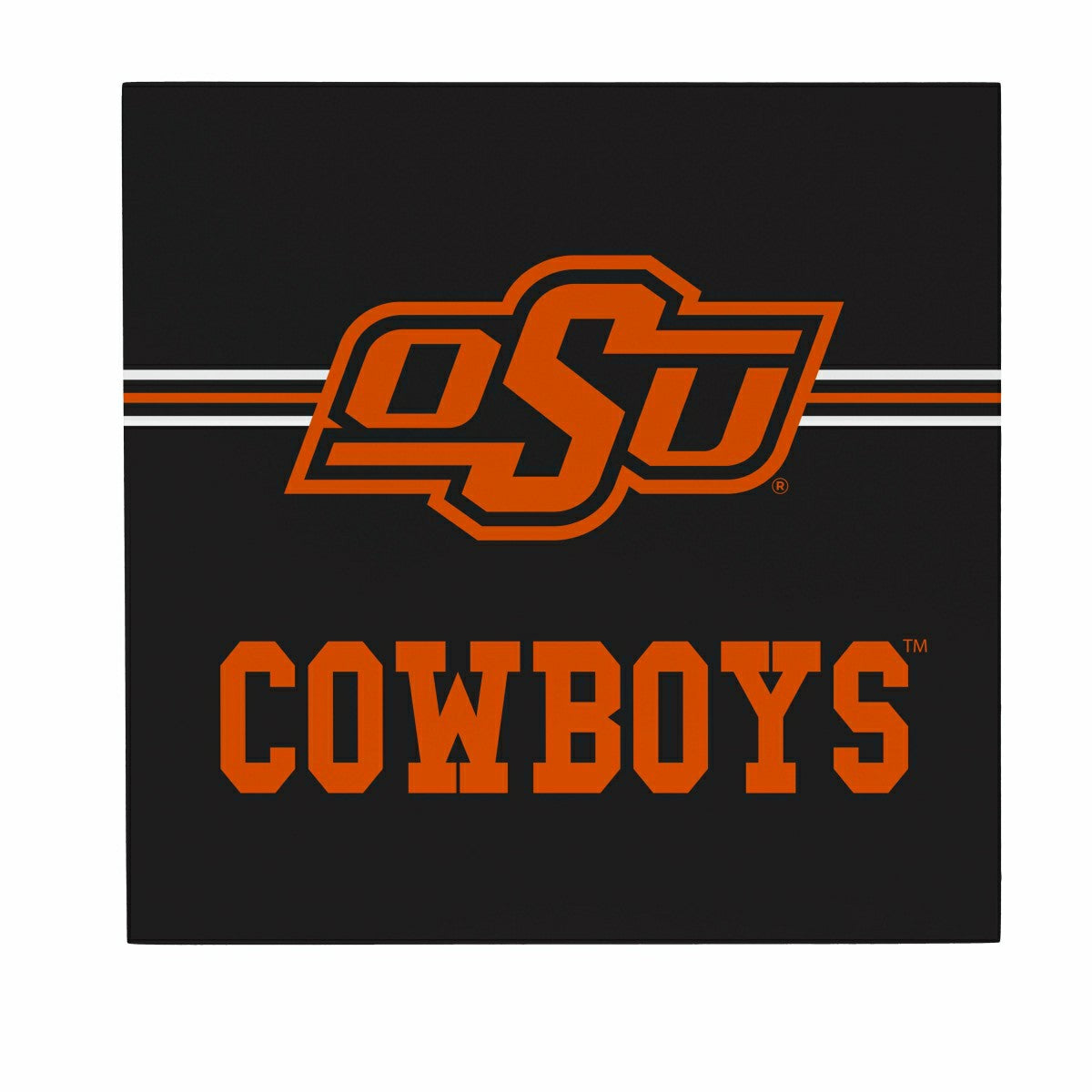 Oklahoma State University Wood Wall Sign, 12x12