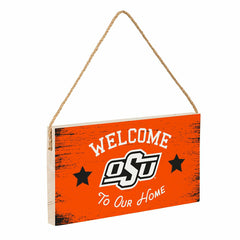 Oklahoma State University Wood Wall Sign, 6x11