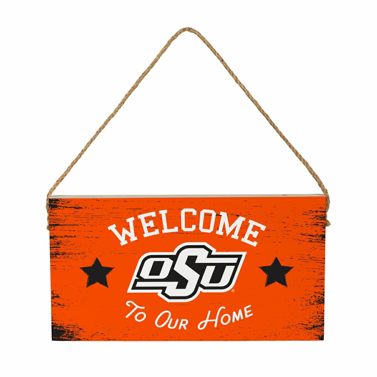 Oklahoma State University Wood Wall Sign, 6x11