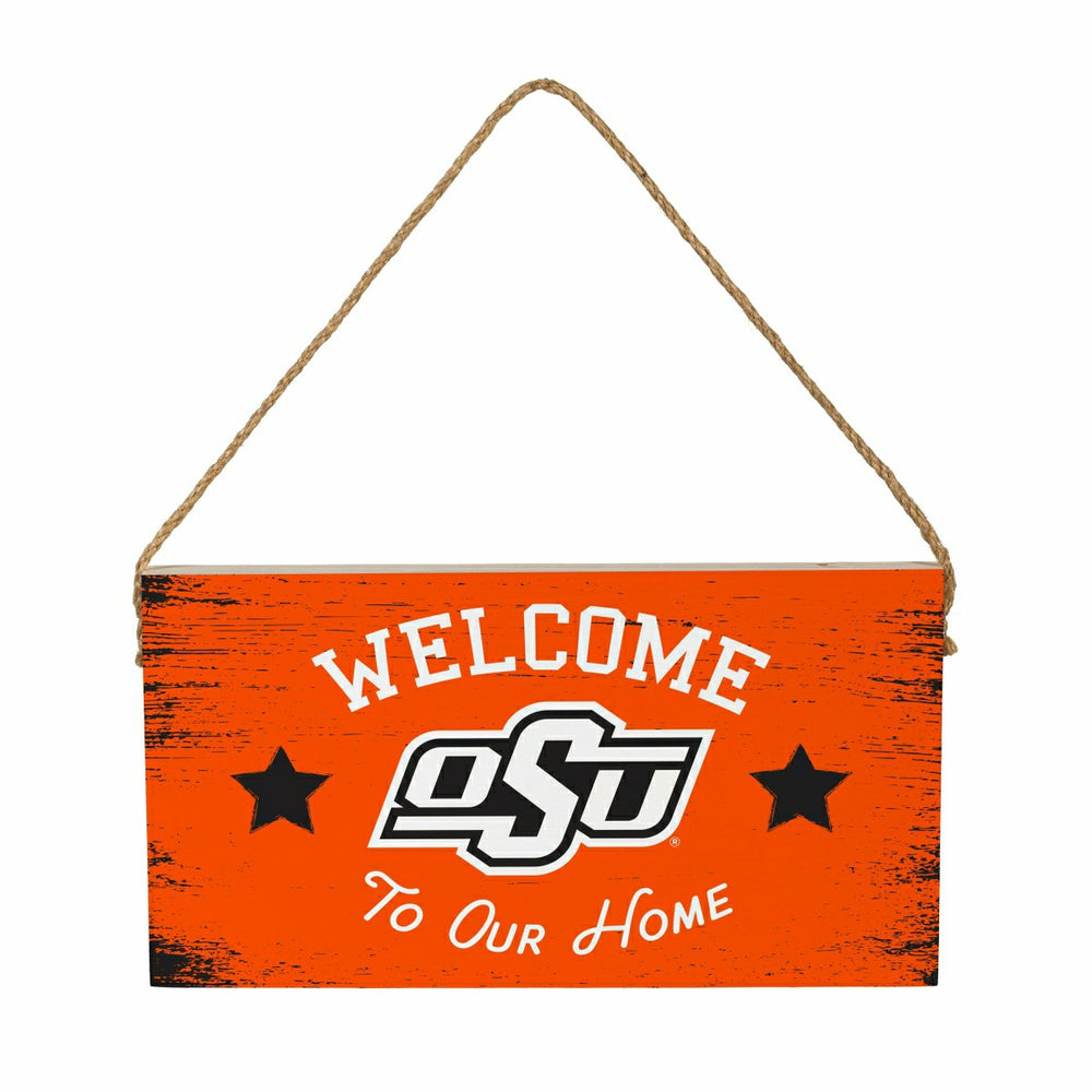 Oklahoma State University Wood Wall Sign, 6x11