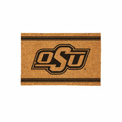 Oklahoma State University Large One Color Coir Mat, 36"x24"