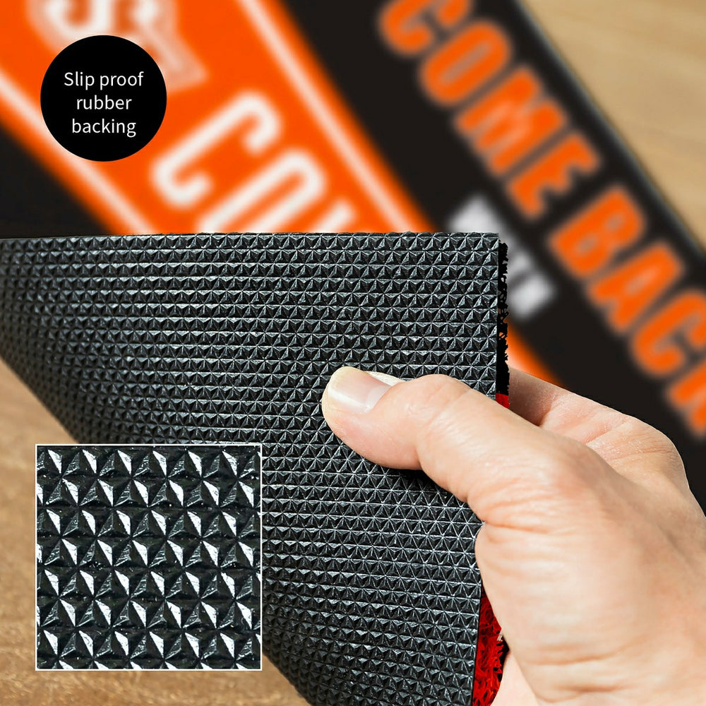 28" x 16" PVC Trapper Mat, Come Back with Tickets, Oklahoma State Univ