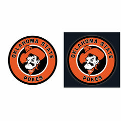 LED Wall Decor, Round, Oklahoma State University