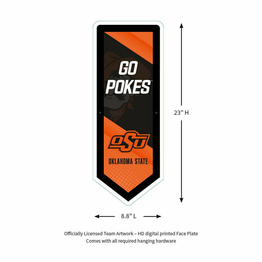 LED Wall Decor, Pennant, Oklahoma State University