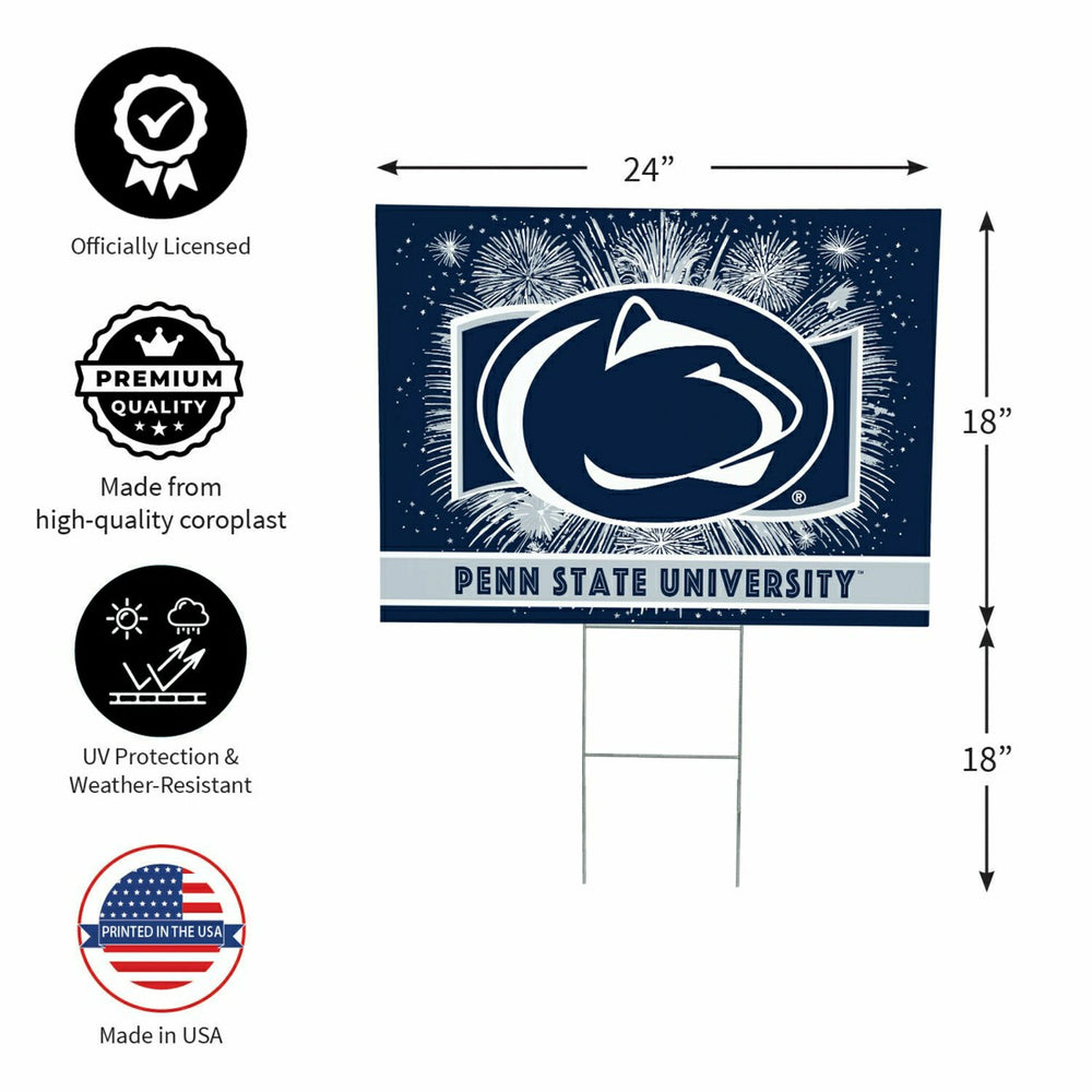 Penn State Yard Sign, Patriotic