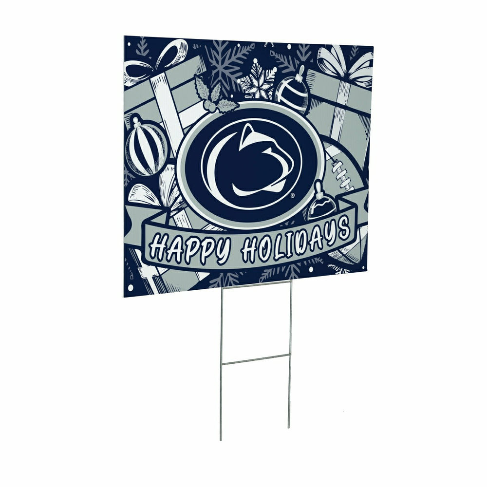 Penn State Yard Sign, Holiday