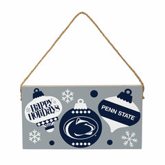 Penn State Holiday Wood Wall Sign, 6x11