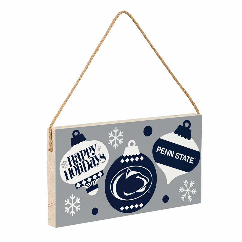 Penn State Holiday Wood Wall Sign, 6x11