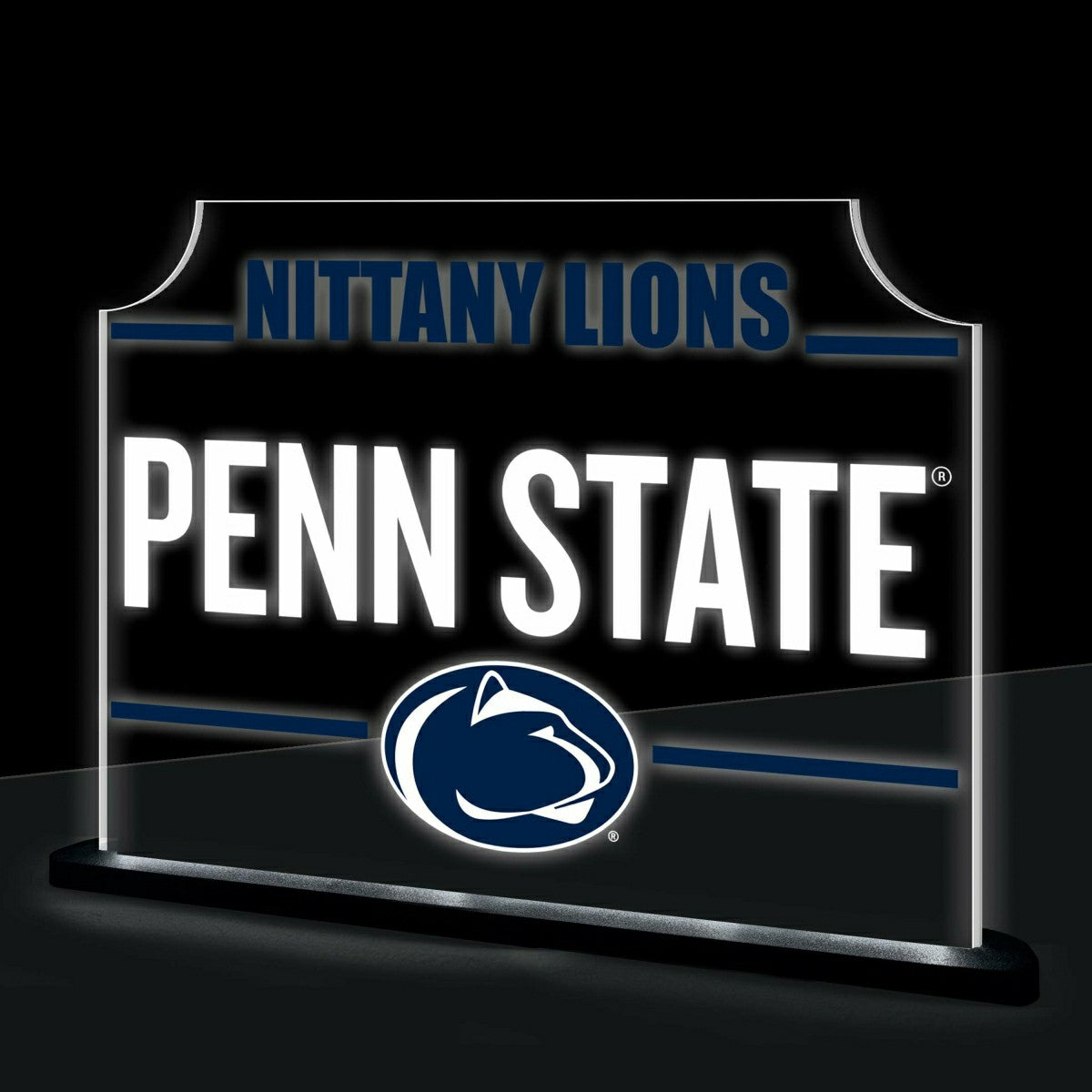 Penn State College Rectangle Desklite LED Decor