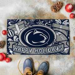Penn State Holiday PVC Mat, 28"x16"