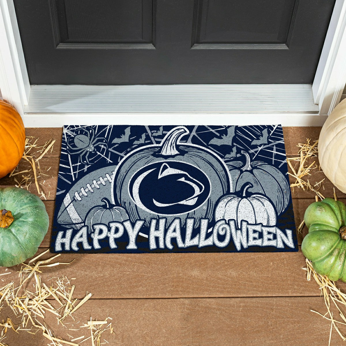 Penn State Halloween PVC Mat, 28"x16"