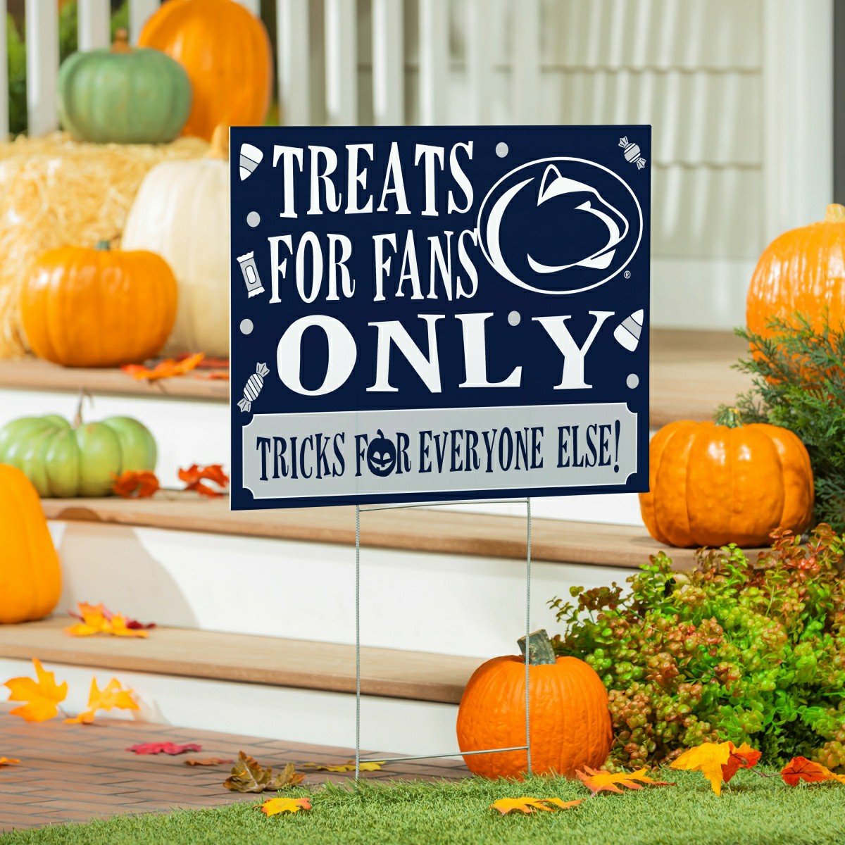 Penn State Yard Sign, Halloween Treats for Fans