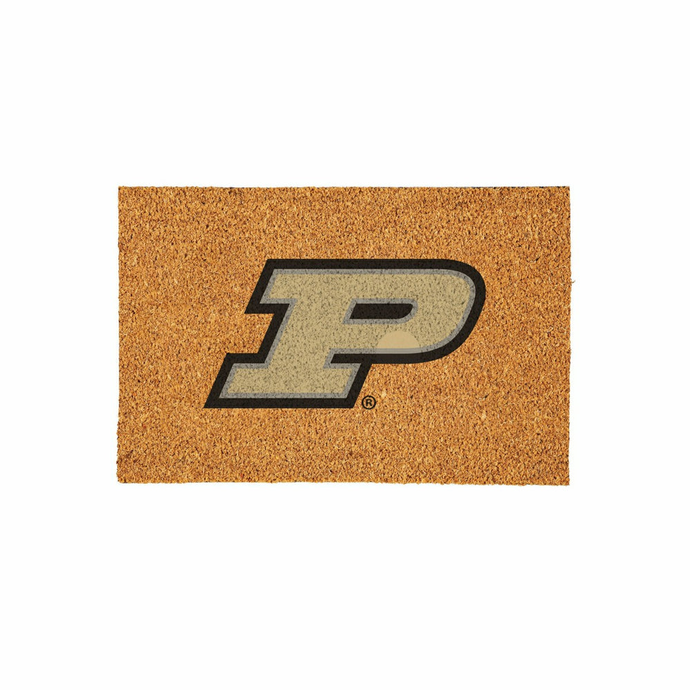 Purdue University Large Full Color Coir Mat, 36"x24"