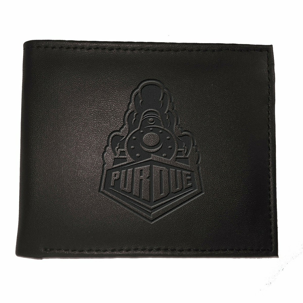 Purdue University, Bi-Fold Wallet, Black