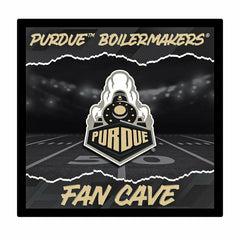 Purdue University 23"H x 23"L LED Wall Decor, Edgelite, Square