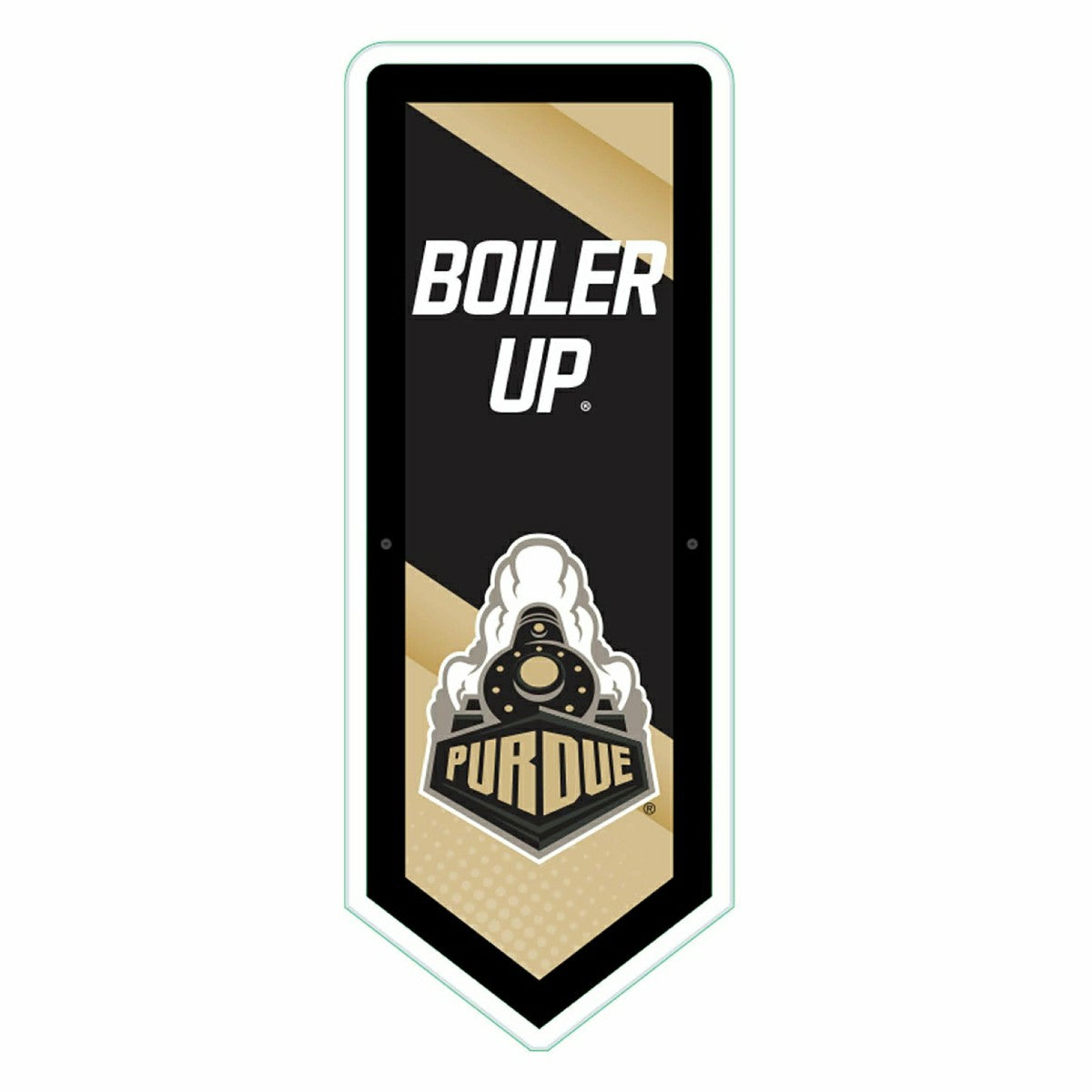 LED Wall Decor, Pennant, Purdue University