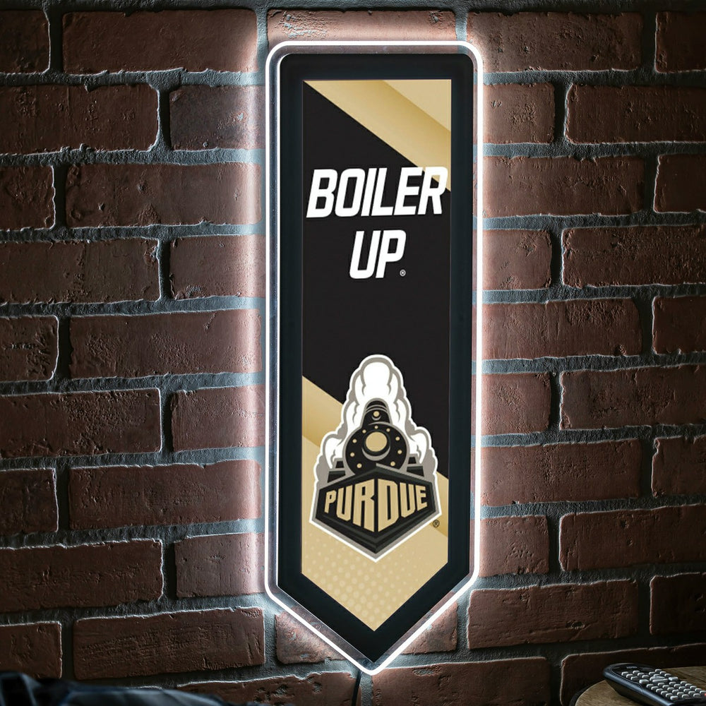 LED Wall Decor, Pennant, Purdue University