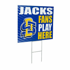 South Dakota State University Coroplast Yard Sign "Fans Play Here"