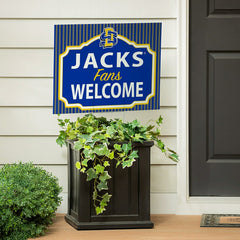 South Dakota State University Coroplast Yard Sign, "Fans Welcome"