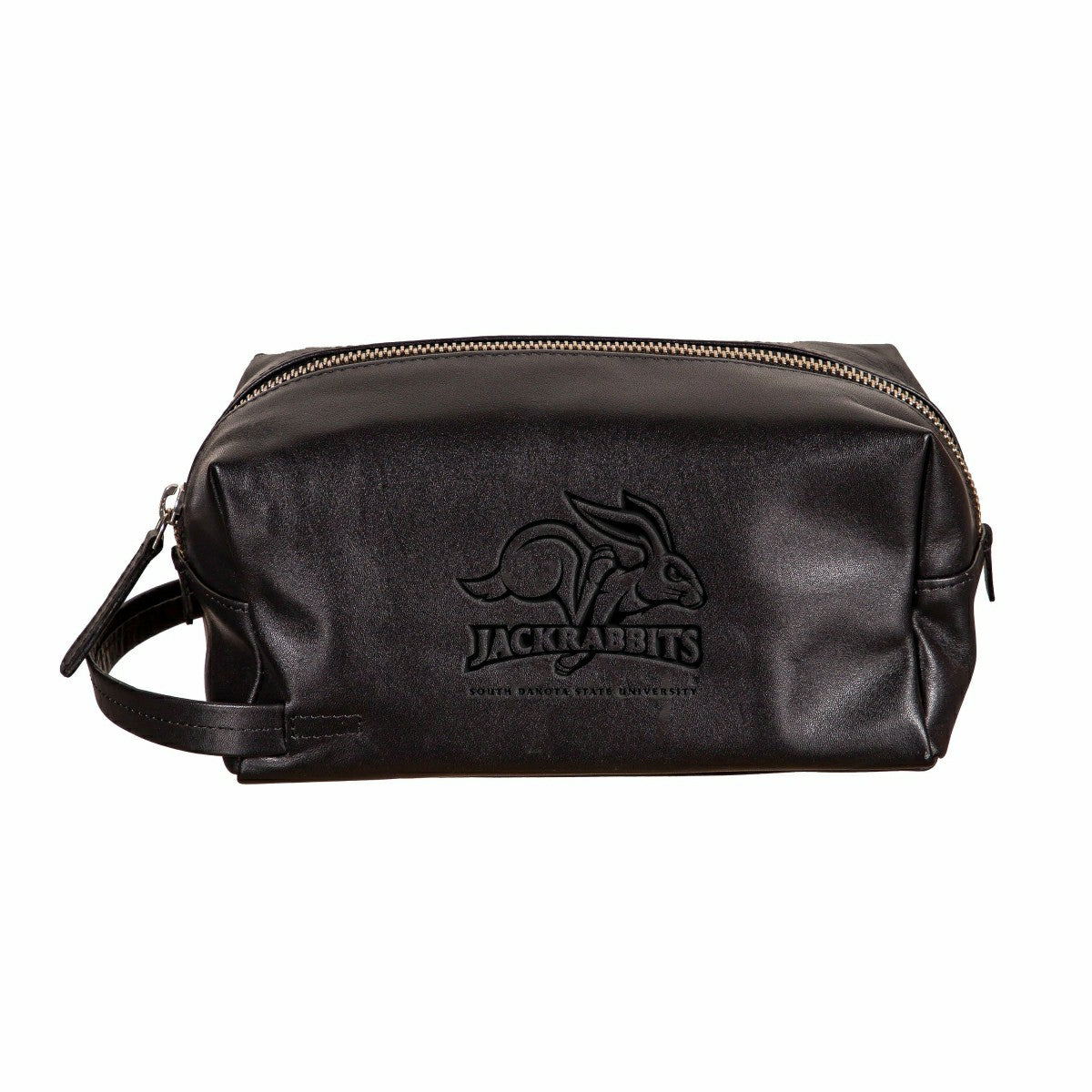 South Dakota State University, Embossed Toiletry Bag, Black